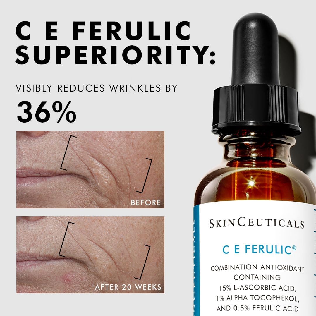 SkinCeuticals C E Ferulic Vitamin C Serum - Antioxidant Skin Booster 30ml