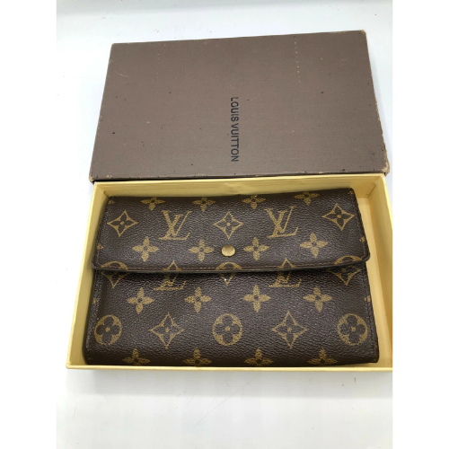 Vintage Louis Vuitton Trifold Monogram Ladies Wallet (Large)