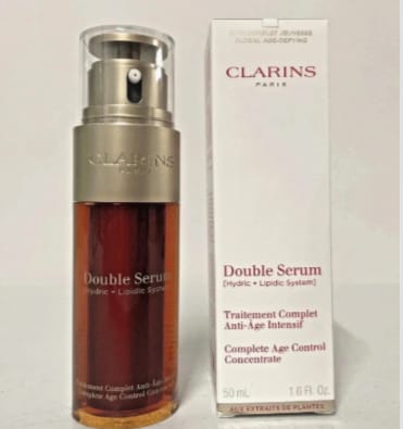 Clarins Double Serum Complete Age Defying Concentrate – 1.6oz