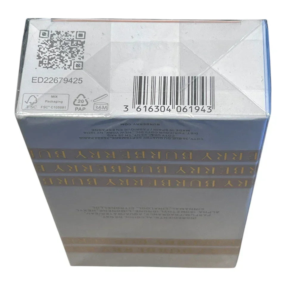 Burberry Her Elixir Intense Eau de Parfum for Women – 3.3 oz