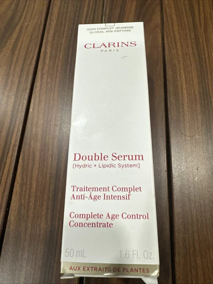 Clarins Double Serum Complete Age Defying Concentrate – 1.6oz