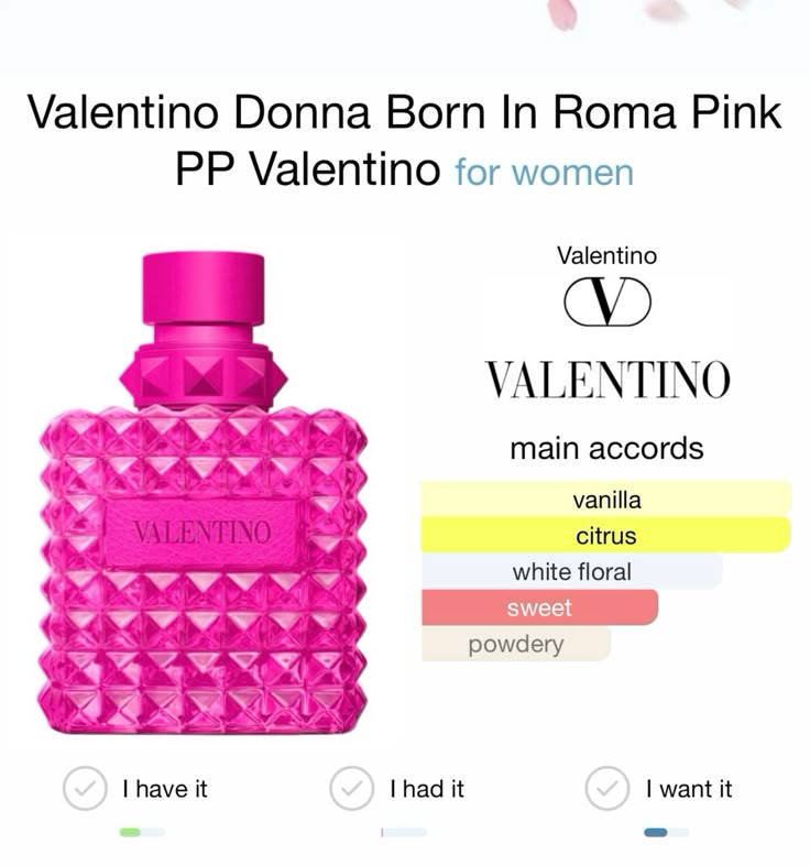 Valentino Donna Born In Roma Pink - Luxurious Women's Eau De Parfum