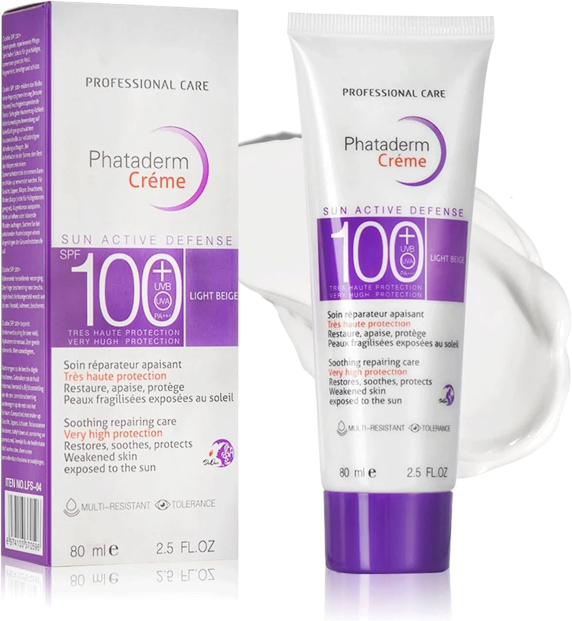 SPF 100+ Sunscreen Sun Cream – UVA/UVB Protection, PA+++, Water & Sweat Resistant