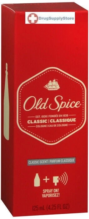 Old Spice Classic Cologne for Men - Timeless Masculine Fragrance