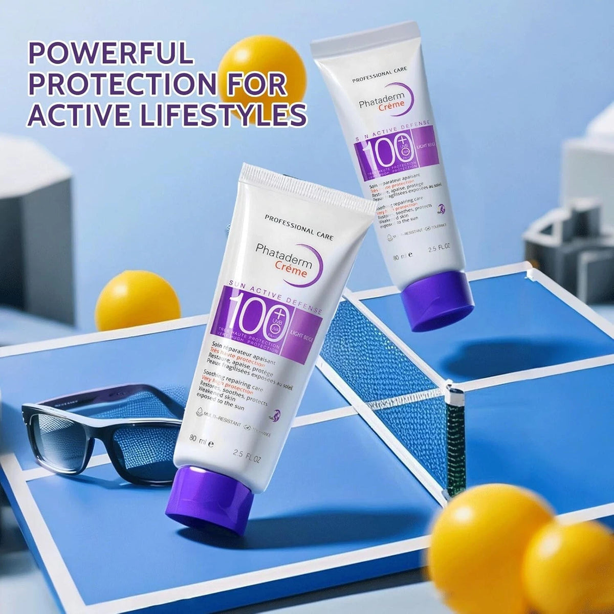 SPF 100+ Sunscreen Sun Cream – UVA/UVB Protection, PA+++, Water & Sweat Resistant