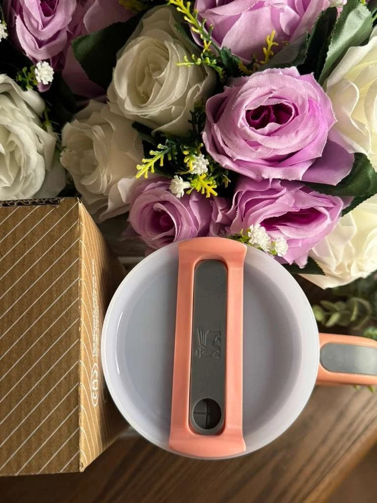 Stanley 40oz Tumbler – Peach Pink for Effortless Hydration