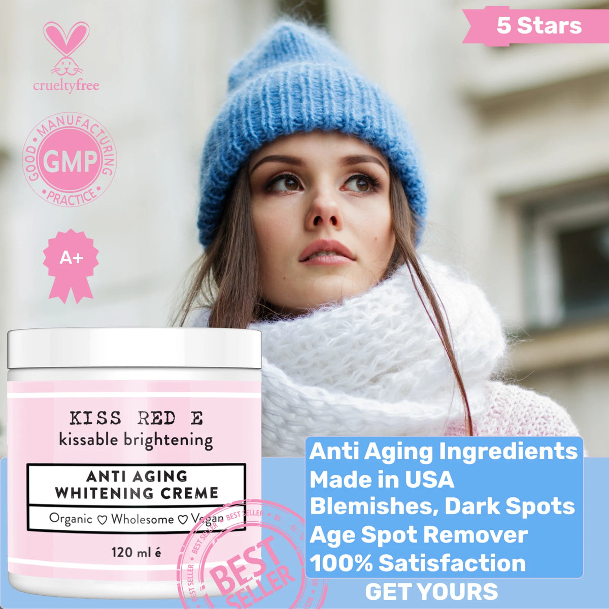 Whitening & Dark Spot Corrector Cream – Anti-Aging Face Cream